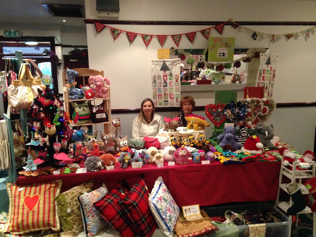 SewnByBev's tweet photo. We're at Beeches Hotel this afternoon for a craft fair. #HandmadeChristmasFair https://t.co/MMZchPsmna