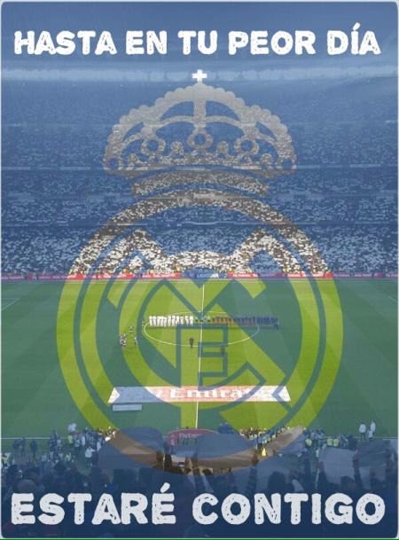 Madridismoreal's tweet photo. Hoy no es un buen día, pero hasta en tus peores días, estaré contigo.
¡NOS LEVANTAREMOS! #HalaMadrid https://t.co/mYdvB7fsFE