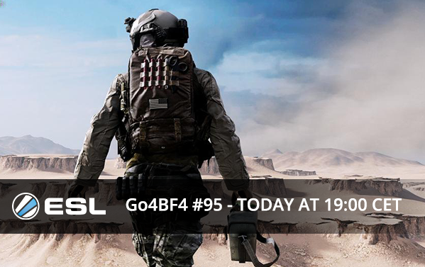 ESLBattlefield's tweet photo. [EU][PC]In 6h our @Battlefield #Go4BF4 Cup #95 kicks off with €100 in prize money! https://t.co/6XlfyeMaon #BF4 https://t.co/65fsEFeJ3p