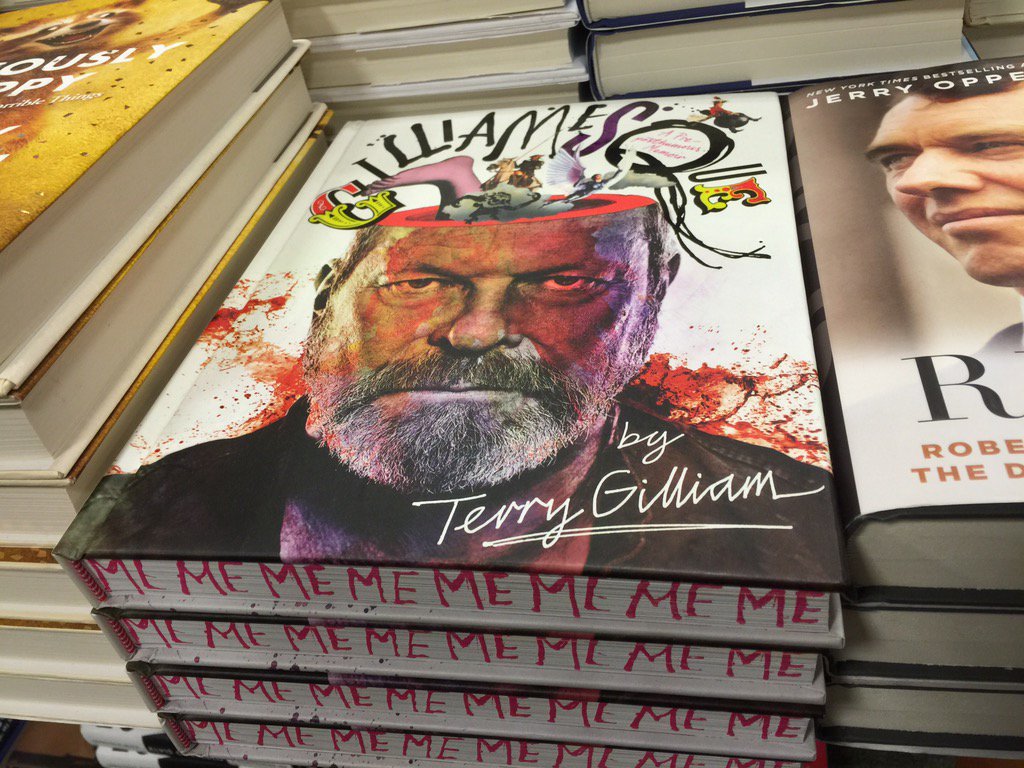 Happy Birthday Terry Gilliam! Celebrate by devouring his new memoir featured on our Fascinating Life Stories Table. 