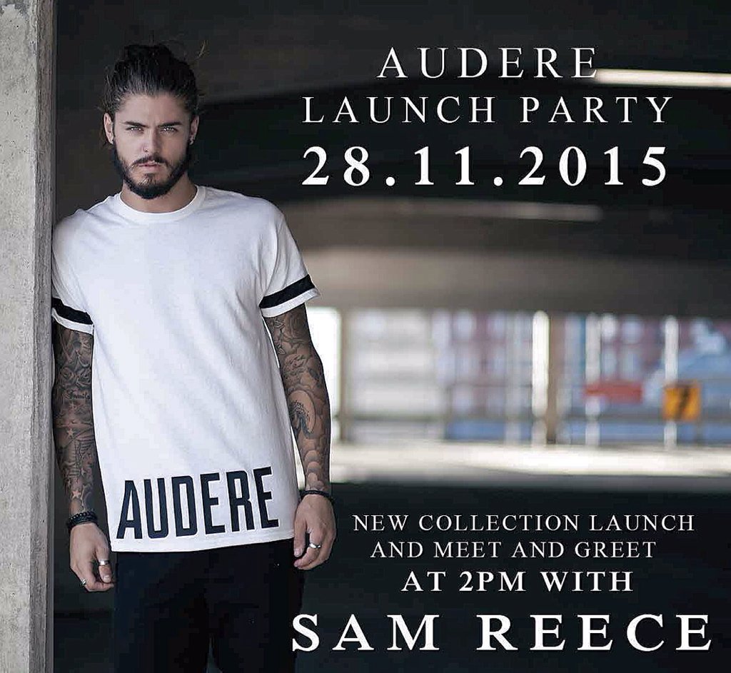 AudereCouture's tweet photo. 🎈AUDERE LAUNCH PARTY🎈

CENTRAL ARCADE, BRIGGATE, LEEDS, LS1 6DX

NEW COLLECTION AND MEET WITH @samreece7 https://t.co/dETa3m9Rsb