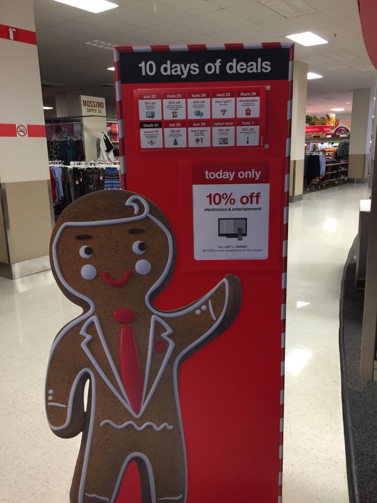Gingy is ready for 10 Days of deals.  Are you?  #10daysofdeals  #Target <a href="/JRames13/">Jason Ramey</a>