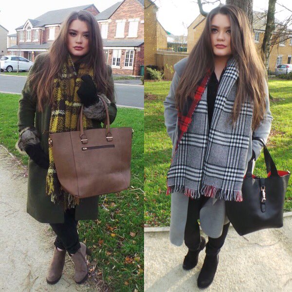 DoniyaElisha's tweet image. Which look do you prefer ? 1. Military or 2. Grey &amp;amp; red ?? Details up on the Blog soon 😘 #Malikbeauty&amp;amp;fashion