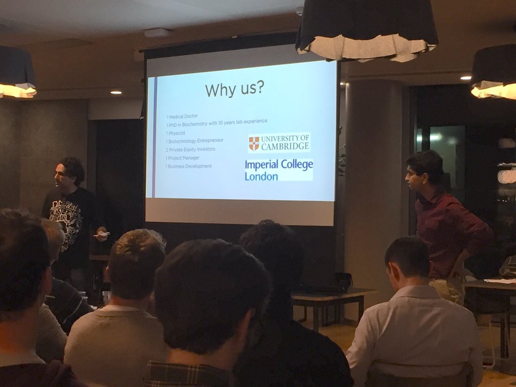 claudeschneider's tweet photo. Brilliant team behind a HUGE idea - cheap/reliable home test for STDs "BangCheck" #swlondon #GSB2015 https://t.co/B7qjd1Oaha
