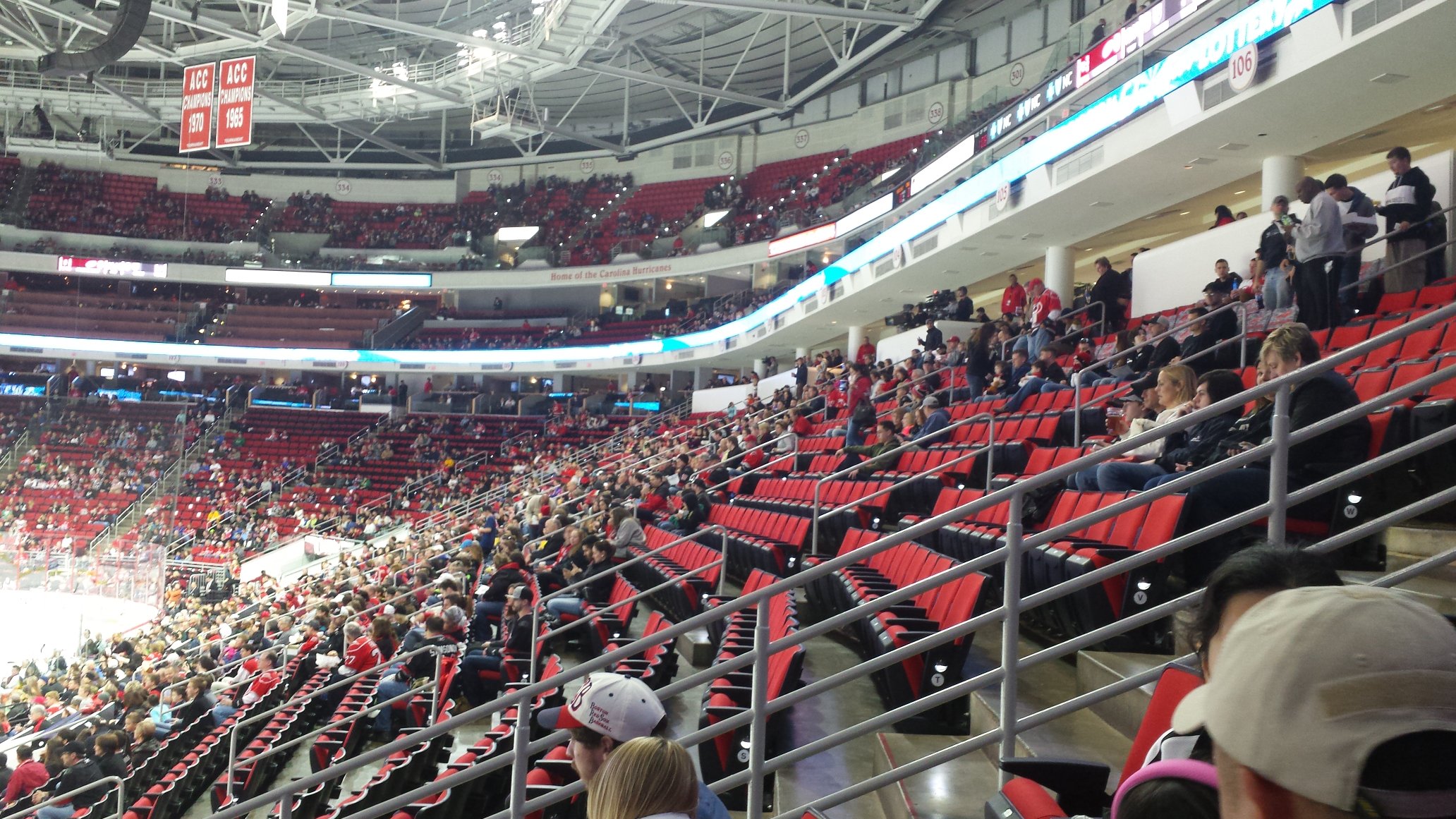 Section 334 at PNC Arena 