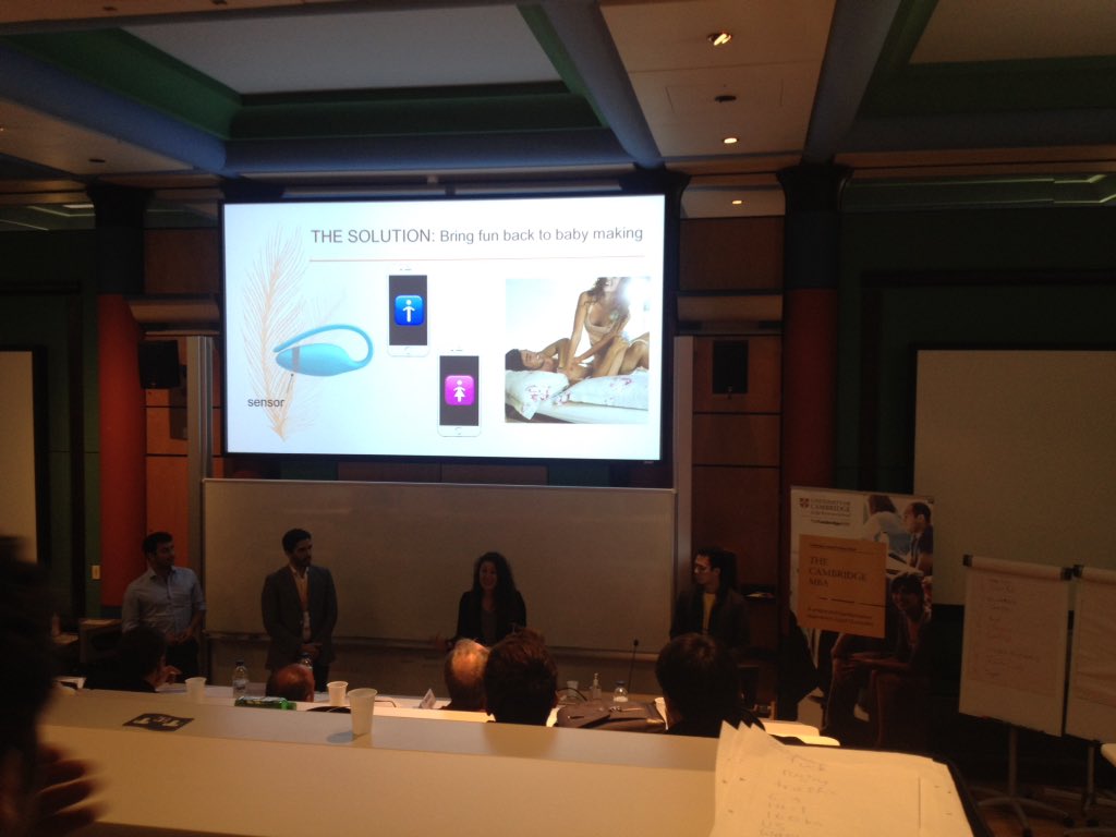 danielakrug's tweet photo. Brave pitch on a taboo topic: sextoys. Sextoys as a medical fertility device! @AccelerateCam  #IoT54hrs https://t.co/z7JEeFRJvX