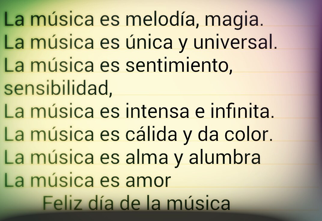 CalleNuevaMX's tweet photo. #felizdíadelamusica #musica #melodía #magia #unica #universal #sentimiento #sensibilidad #intensidad #infinito https://t.co/EIhQR7CYcA