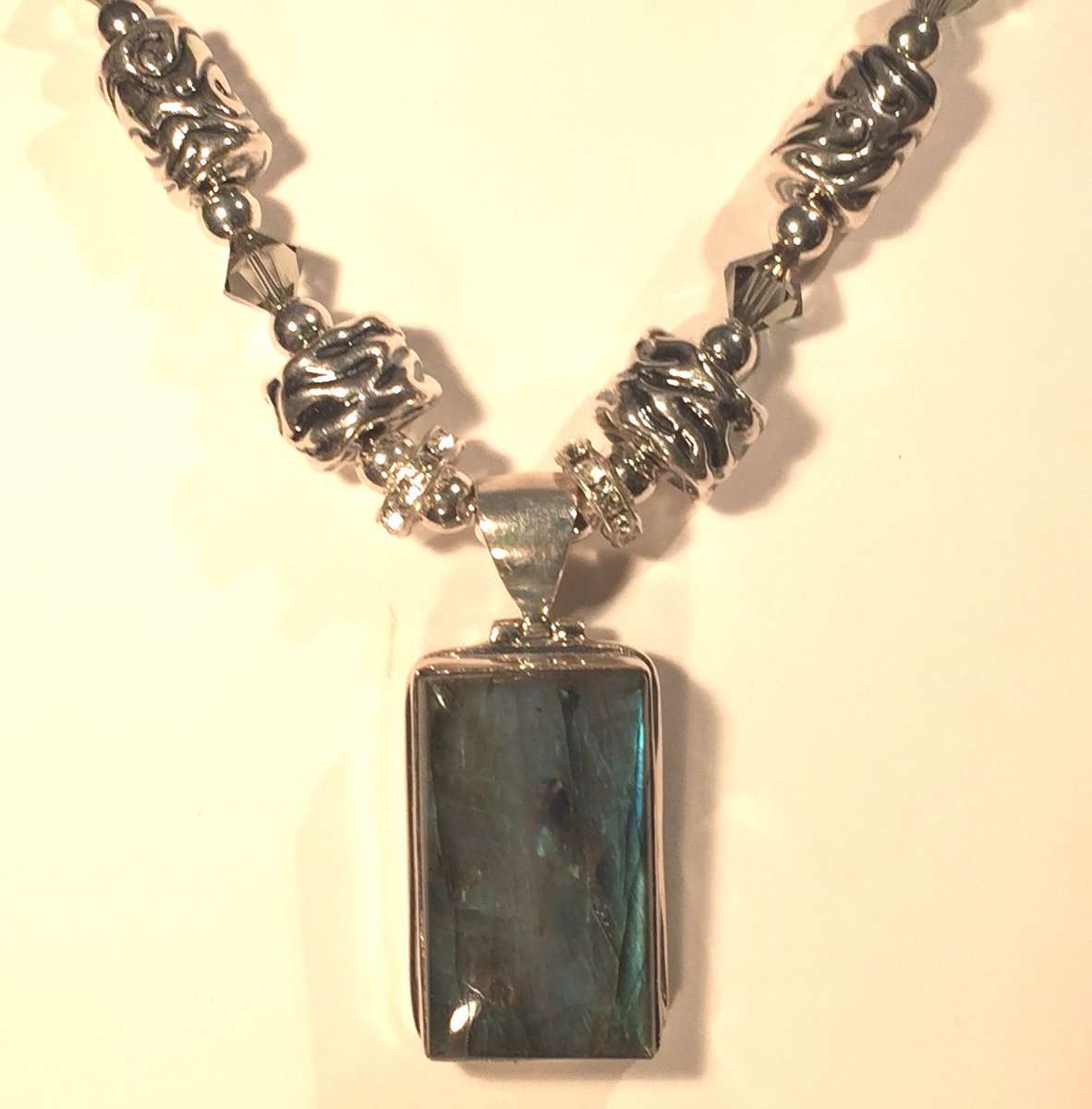 DesignsByPin's tweet photo. https://t.co/aRhwjqq7TU - N - 244 - Labradorite Lovely - a beautiful Labradorite pendant highlighted by Israeli ... https://t.co/cdf1VJlqMy