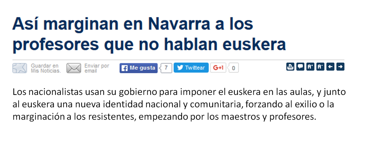 CCivicaCatalana's tweet photo. Lo que está pasando ahora en #Navarra recuerda a la #Cataluña de Pujol de los 80. Lamentable https://t.co/t4MM79CDbD https://t.co/T6Dp2ltTAW
