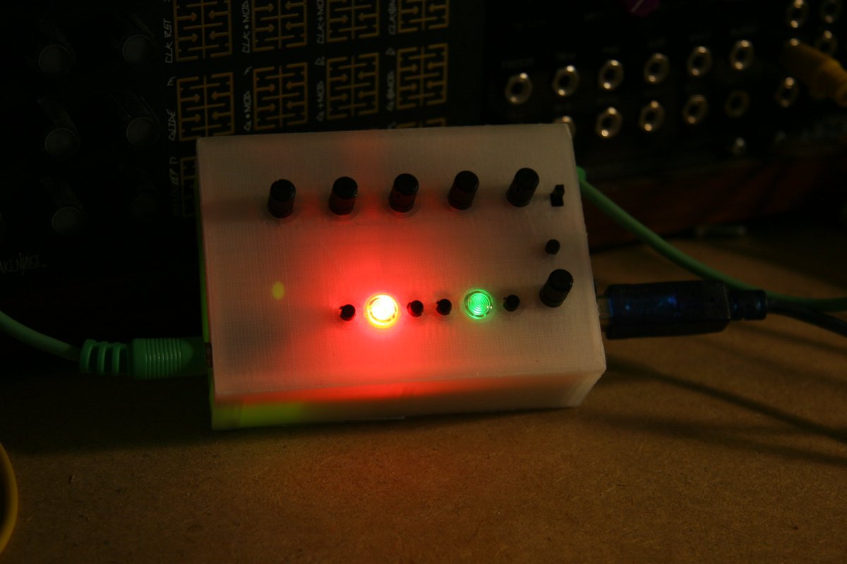 paulwiggler's tweet photo. 3D printed #miniAtmegetron enclosure @SoulsbySynths. Photos and STL files at: https://t.co/faihJ60A6P https://t.co/btpdAm10tb