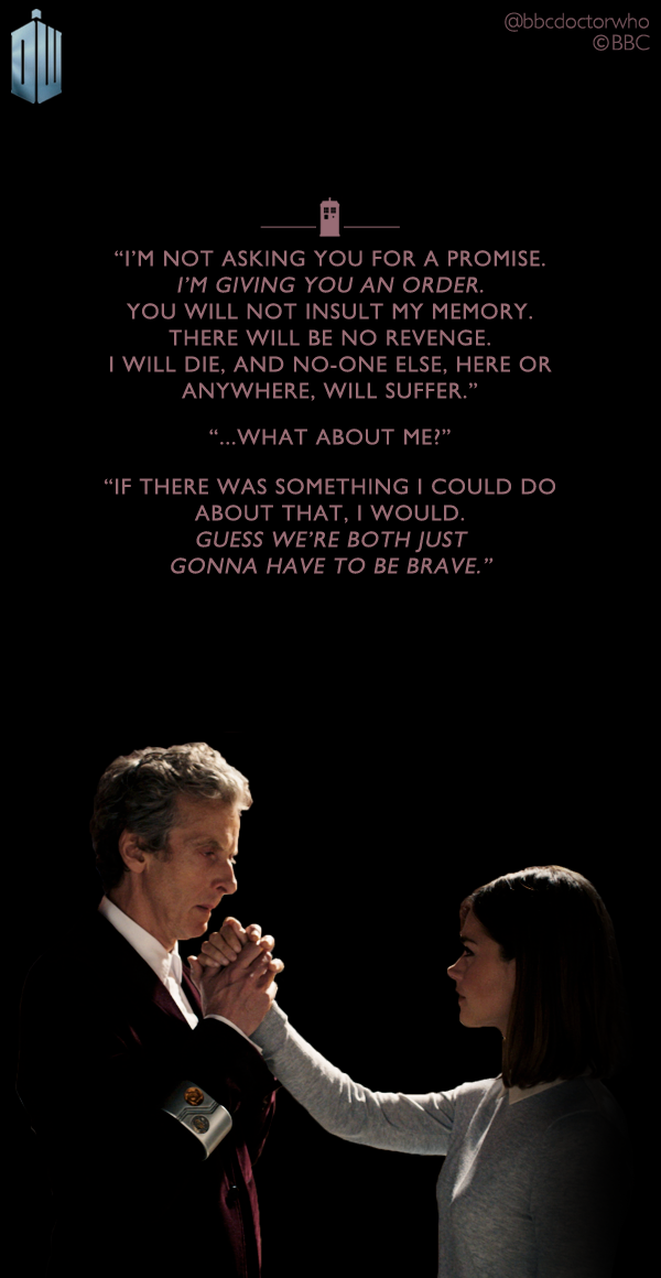 bbcdoctorwho's tweet image. Clara's final moments of life... And she was still trying to help the Doctor...
bbc.in/1OmcaM5