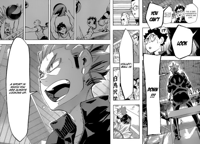 Shourii's tweet photo. Awwwww!! #Haikyuu #ch183 https://t.co/Jr4FmalCOC