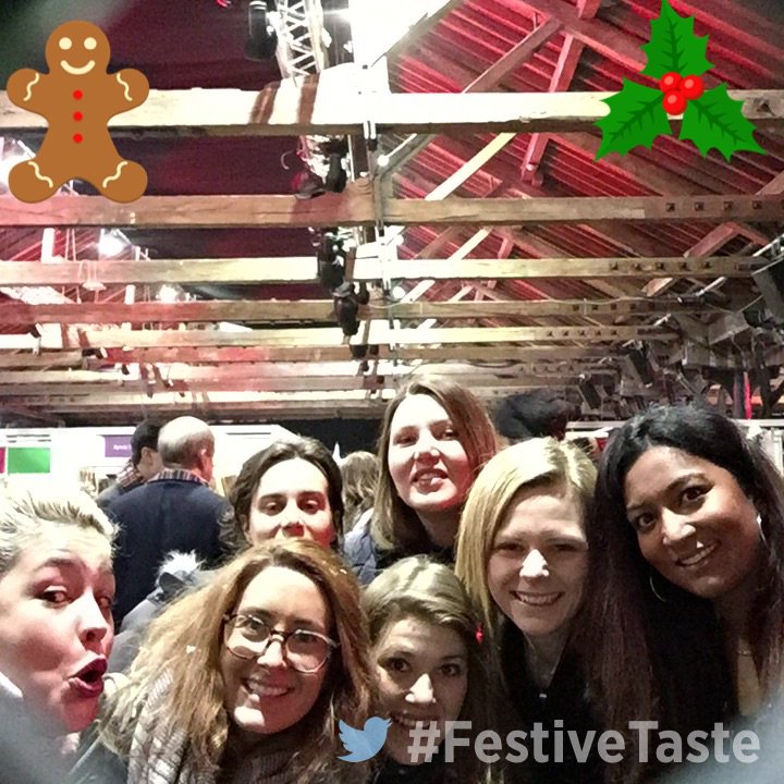 TasteTweets's tweet photo. Sharing a Tasty moment @tasteoflondon #FestiveTaste @larastarr @n_vigi https://t.co/WZ6wJTsiYn
