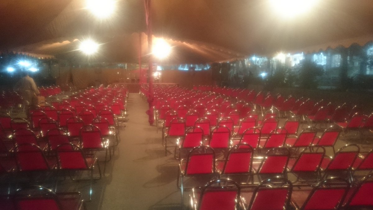Wasim_wazir's tweet photo. Alright here we go. Stage is ready. 💝💝💝
#ISBLBE #PTI @ptiofficial https://t.co/HGEDA9cVXw