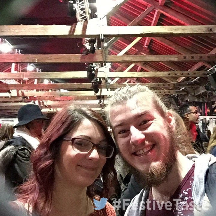 TasteTweets's tweet photo. Sharing a Tasty moment @tasteoflondon #FestiveTaste @sara_broadbent @ryaylward https://t.co/BA0gbeTBR5