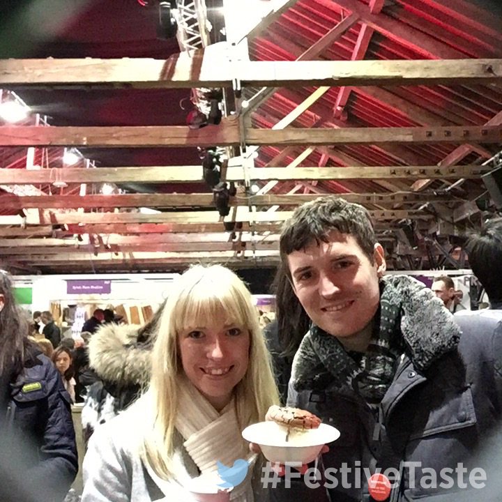 TasteTweets's tweet photo. Sharing a Tasty moment @tasteoflondon #FestiveTaste @nicklen1988 @ChinChinLabs https://t.co/CkEBfYPzU7