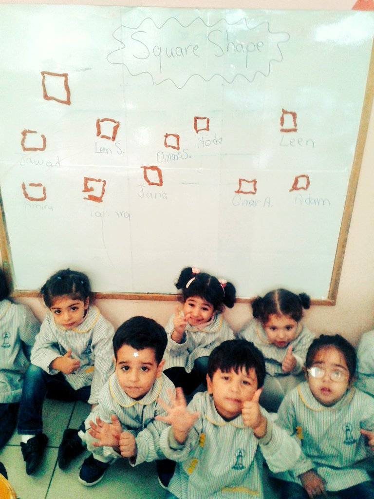 mimikayello's tweet photo. #KG 1"C" learners #Showing their creativity #Modeling #Squareshape #Four #Equalsides https://t.co/6wOHpYX2ee