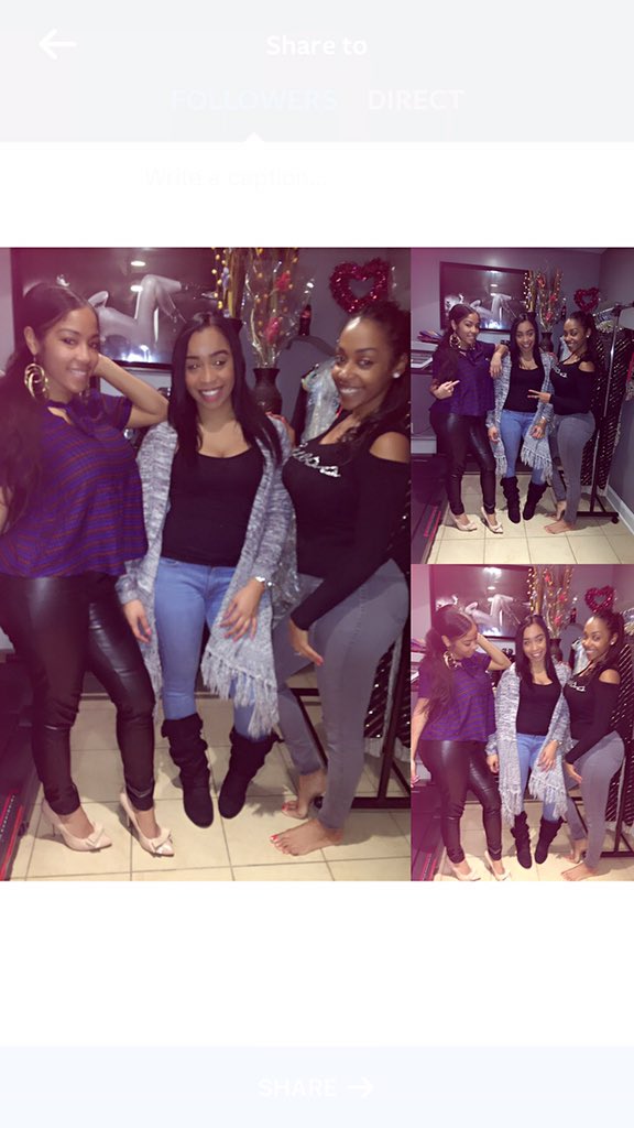 EverlastingElba's tweet photo. Had A Great Time With My Sisters   Follow @everlasting_boutique For More Pictures &amp; The Hottest Sexy Dress https://t.co/NAfr2D7gUy