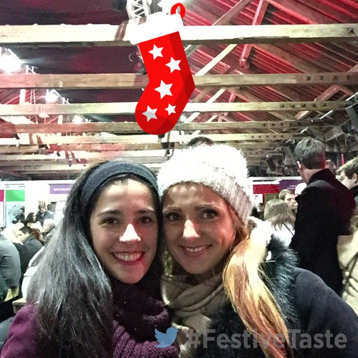 TasteTweets's tweet photo. Sharing a Tasty moment @tasteoflondon #FestiveTaste @LydzZazazoo https://t.co/31UYp9XjfU