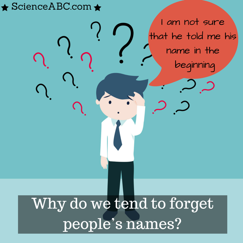 abc_science's tweet photo. Why Do We Tend to #Forget Names of #People ? : https://t.co/9T4w874BOM #science https://t.co/sOzjUwQ0iK