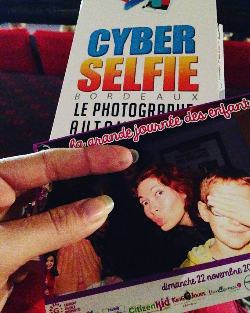 Pteapotes's tweet photo. La machine à selfie : une animation bien sympatoche pour garder un souvenir de cette journee des enfants #cyberself… https://t.co/zB1FPke2t7