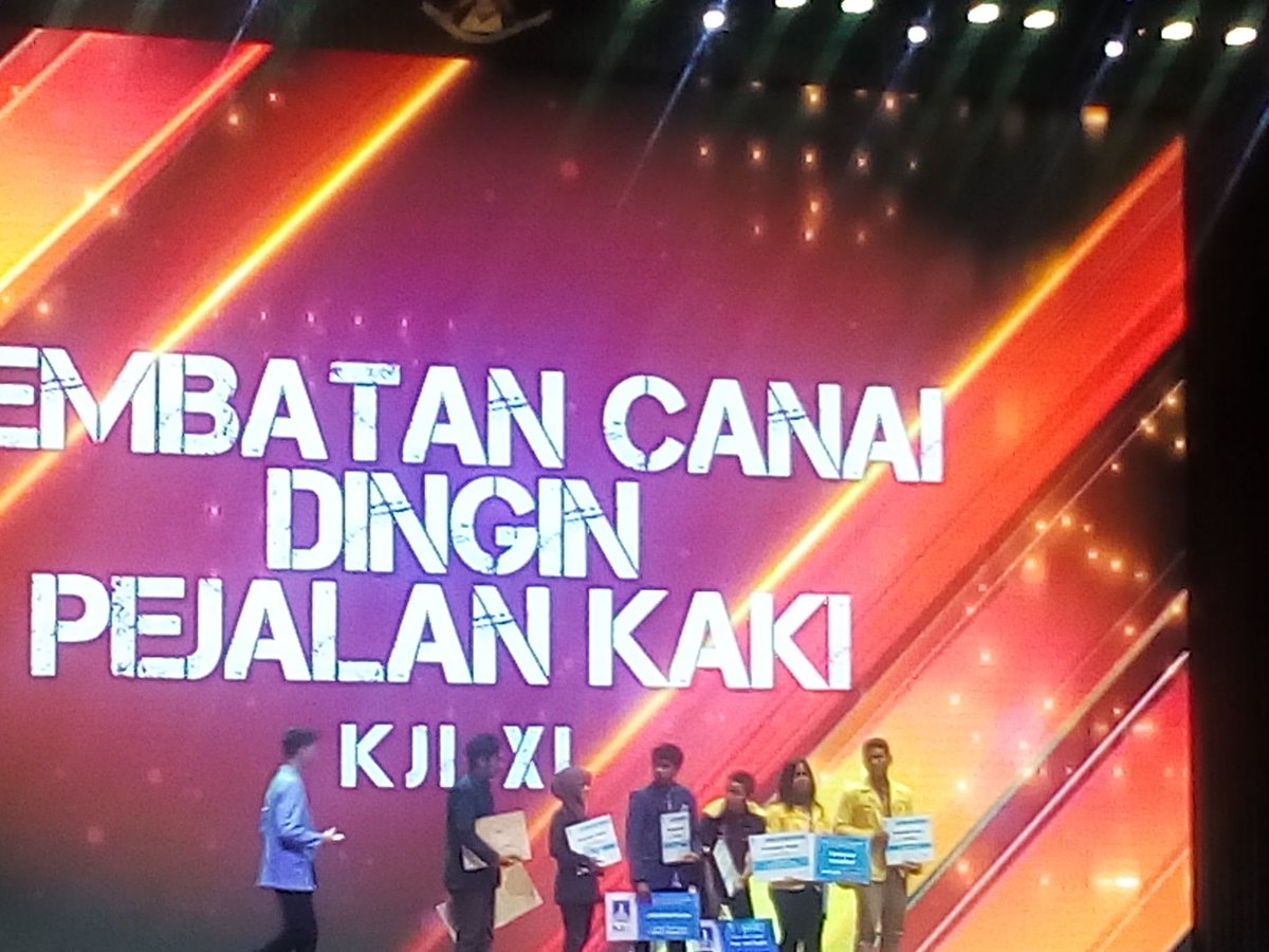 HMS_PNJ's tweet photo. Selamat Calora Cold Formed Team 

#SIPILBISA https://t.co/MAkbKeeYEi