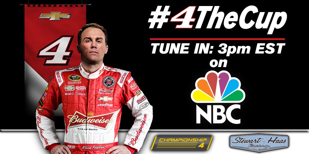 HaasFactoryTeam's tweet image. It's race day! Rise up, #HarvickNation! Retweet to wish @KevinHarvick good luck in today's race. 

#4TheCup
