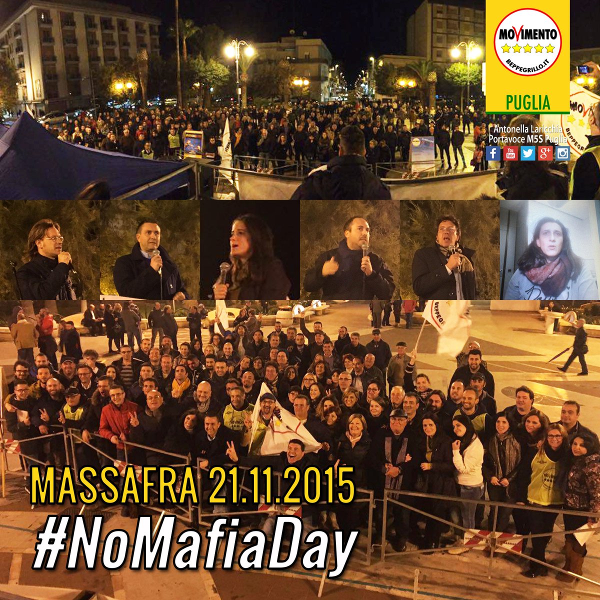 AntoLari1986's tweet photo. UN SABATO DA #M5S, TRA IL #NoMafiaDay A #MASSAFRA, UNA PUBBLICITÀ FRATRICIDA E LE SOLITE... https://t.co/9UBcZzPSnh https://t.co/qNvaPEhs1o
