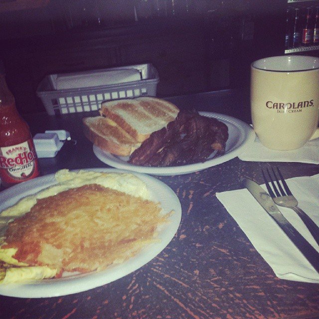 Now that the food is here, it's time to enjoy and get educated!!  #AdultEducation  #PornInTheMorn