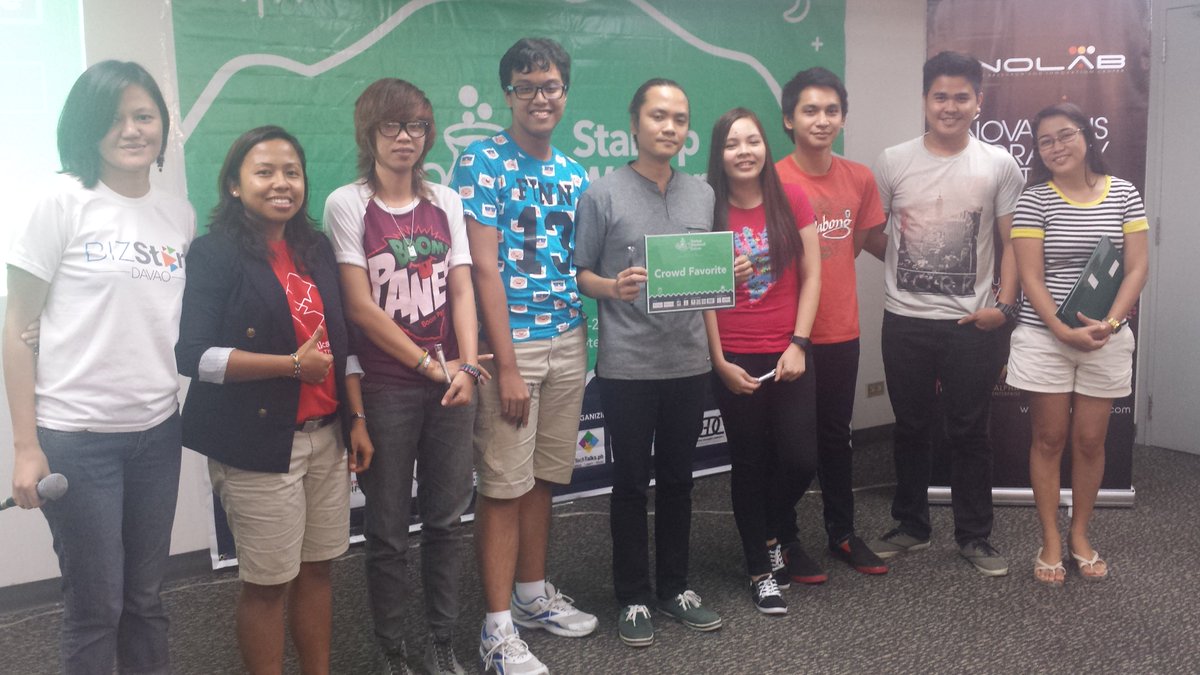 swdvo's tweet photo. PROTECH, a mobile app that provides real time info &amp; has a distress button feature wins Crowd Favorite. #SWDAVAO2015 https://t.co/P9WAfbwuRB