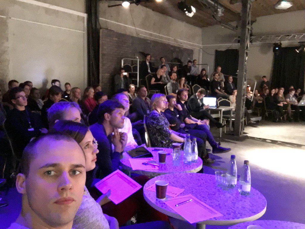 MAnsviesulis's tweet photo. Great event #SWRiga final pitch contest https://t.co/ySCmIxpf71
