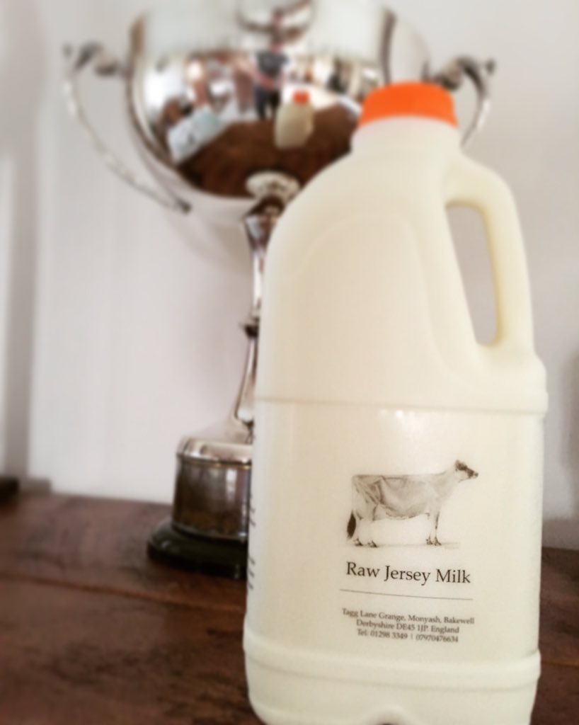 #rawmilk #rawmilkrevolution #jersey #goldtop #derbyshire