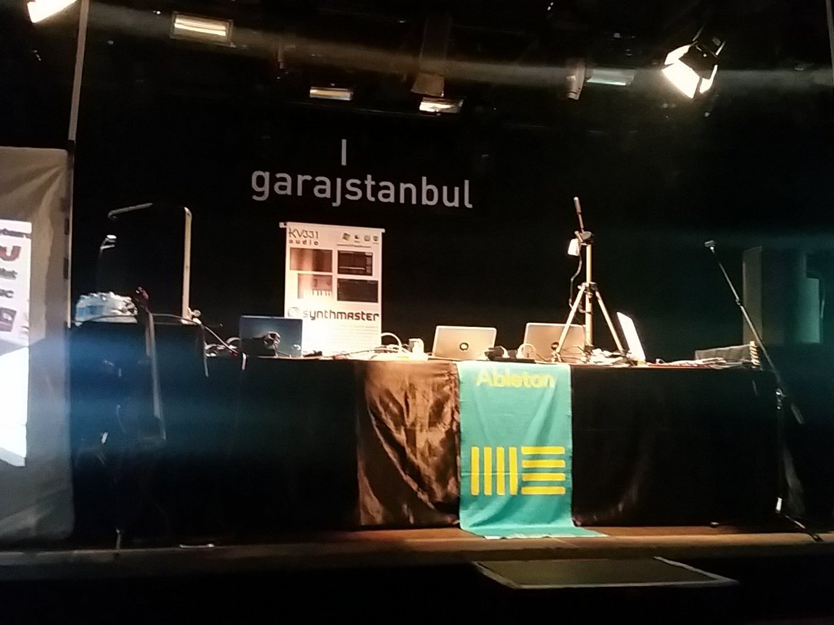 djbomerang's tweet photo. @garajistanbul Ableton workshop https://t.co/VRuQFHR5Ic
