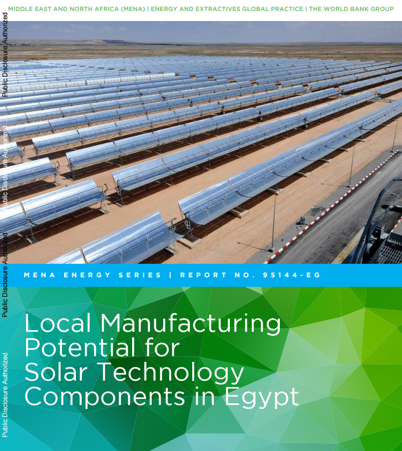 WBG_Energy's tweet photo. #Energyread: Local Manufacturing Potential for Solar Technology Components in #Egypt https://t.co/bTfKYjnew4 https://t.co/extdV2ZN2G