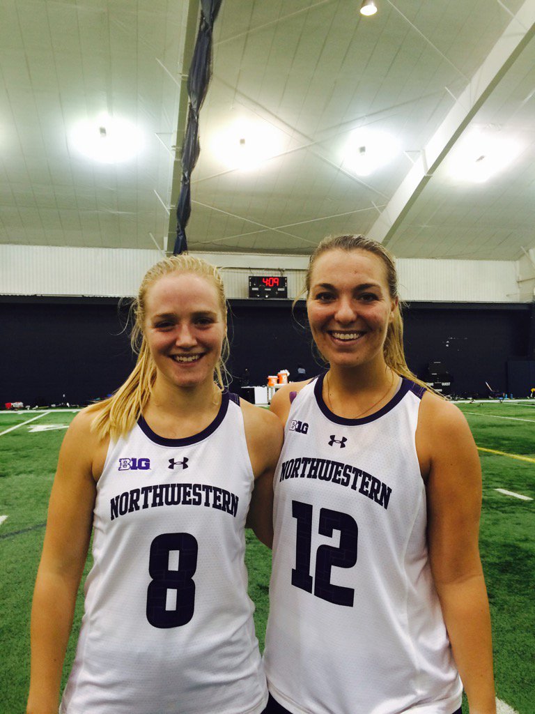 NUFHCats's tweet photo. Fun to watch our Cats play in the senior all  star game  #wishyouhad1moreyear https://t.co/sxGEQr4tWT
