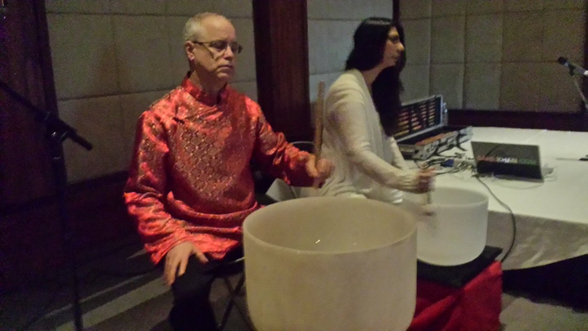 Randycity's tweet image. great seeing team @anandamyogato at @WAYS101 .what an awesome job you guys are doing ..even buddha came!