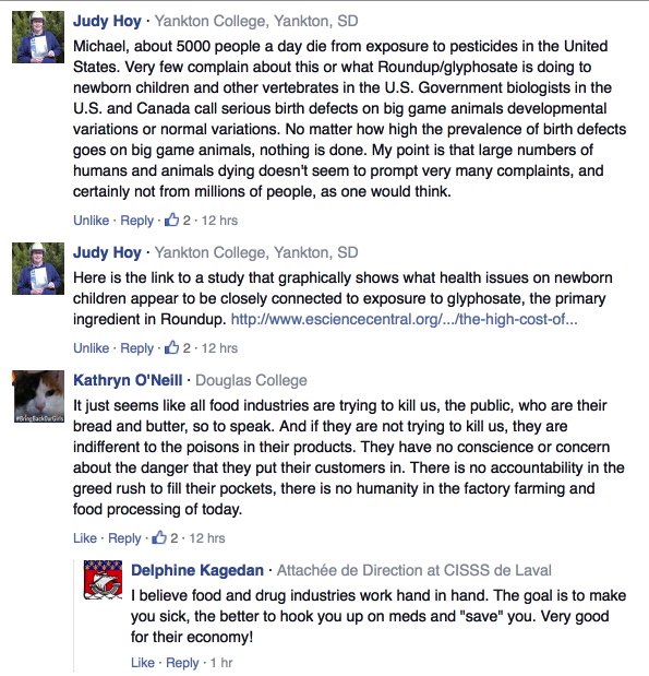 MitraTonu's tweet photo. #Glyphosate petition - discussions in Canada/USA https://t.co/gpL4aiFi3l