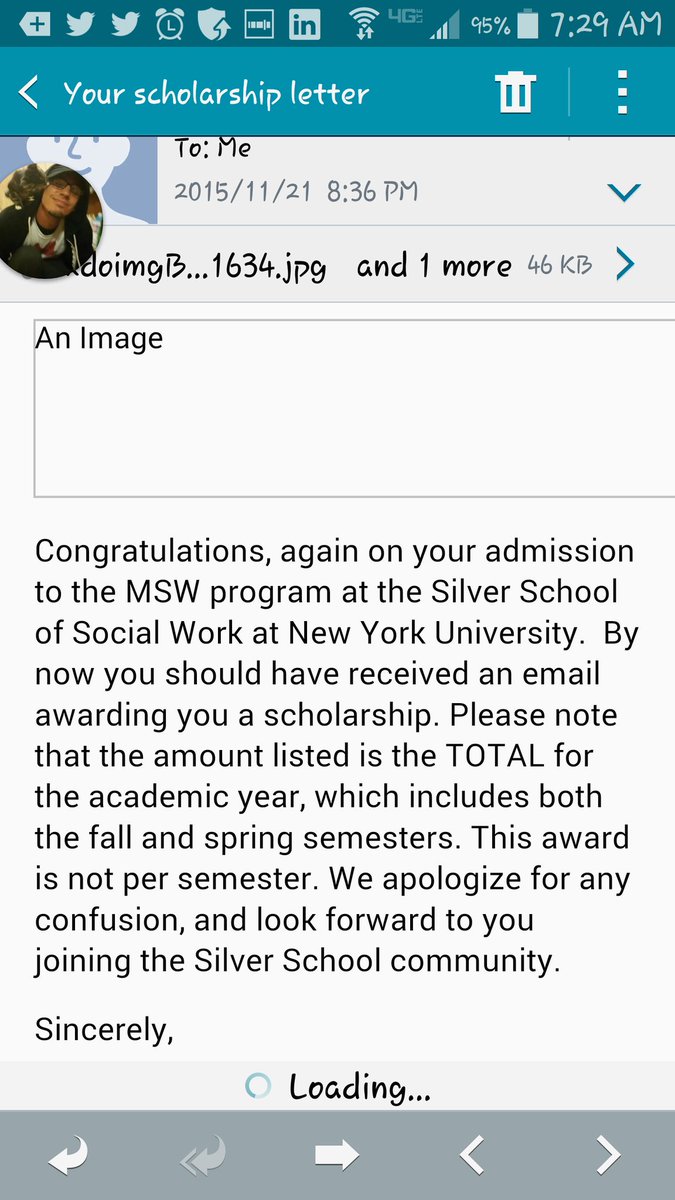 Nyu here I come!