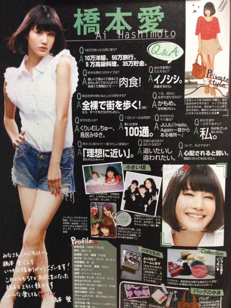 橋本 愛 身長