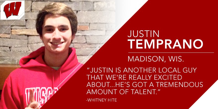 BadgerSwimDive's tweet photo. Learn about Justin Temprano and the others who have committed to becoming #Badgers in 2016. https://t.co/k7EaYG8l6z https://t.co/bJpVAWSIzp