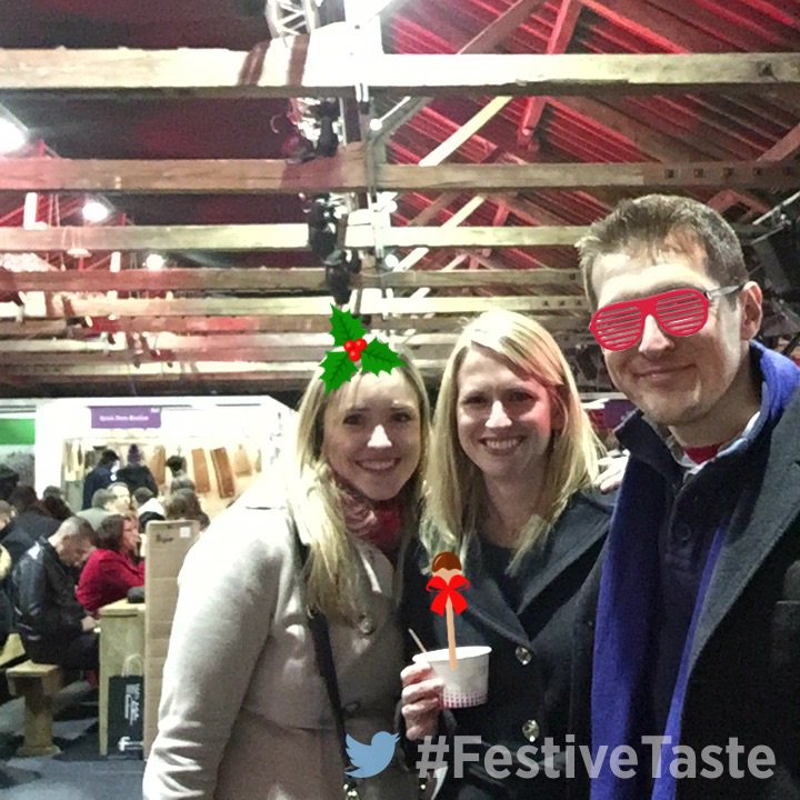 TasteTweets's tweet photo. Sharing a Tasty moment @tasteoflondon #FestiveTaste @Pan_n_Ice https://t.co/UR8nTTyBl7