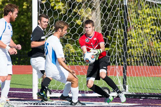SoccerSTL's tweet photo. The @RockhurstSoccer team plays Ft Hays State for a spot in the D2 Final 4 TODAY at 1pm > https://t.co/rjI6aqczU7 https://t.co/oCDVUmqszz