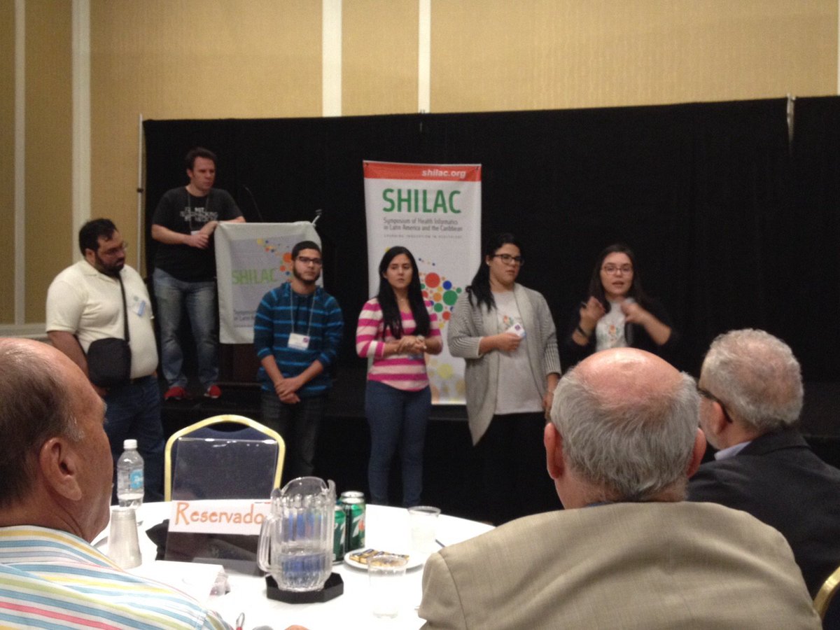 EIDA_UAGMGurabo's tweet photo. Group with @uniturabo #EIDATurabo students presents #web #app for #autistic people at #Hackaton #Shilac2015. #MIT https://t.co/GJ951ts21z