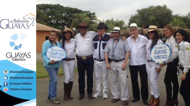 visitaguayas's tweet photo. José Sererols I Ciutat pdte de #OMTE, Jaime Rull, Javier Avellán y participantes del Symposium en rodeo de clausura https://t.co/FmG7Pj6CJ7