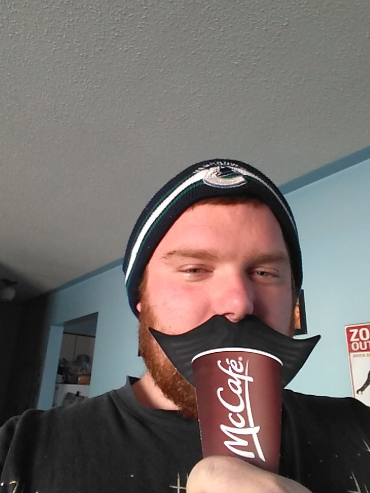SimplyDavidson's tweet photo. Heck yeah! #McCafeSelfie https://t.co/yLuZhs6WjN