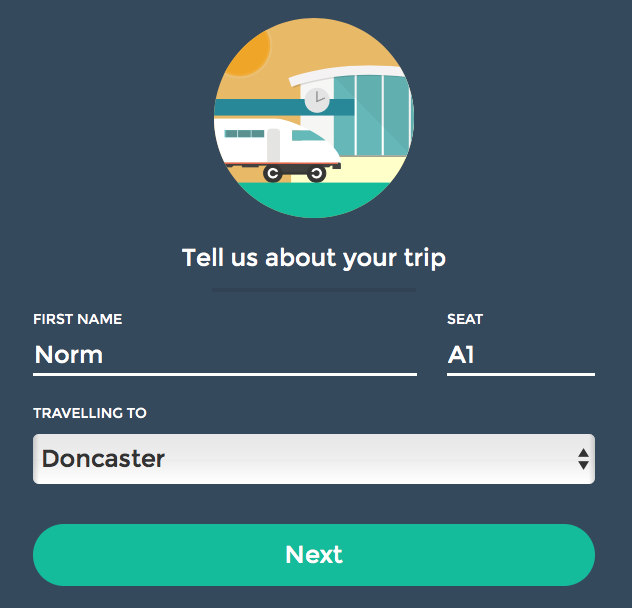 n0rm's tweet image. The traxi app has a playable demo! #HackTheRails #GWRHackTrain @TheHackTrain #LoveIt