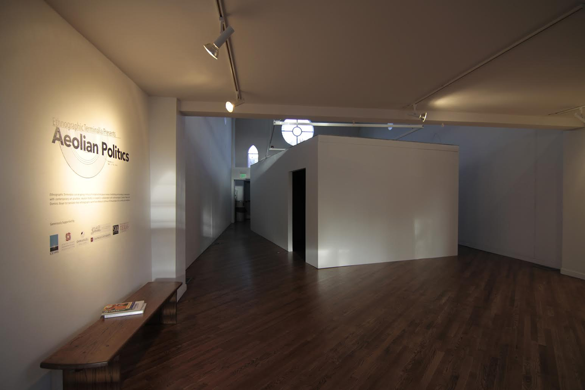 ethnoterminalia's tweet photo. ET2015 - Aeolian Politics closes today at 2pm.  Come by for your last chance to visit the Windhouse
#ET2015 #aaa2015 https://t.co/N2FvgdCQBX