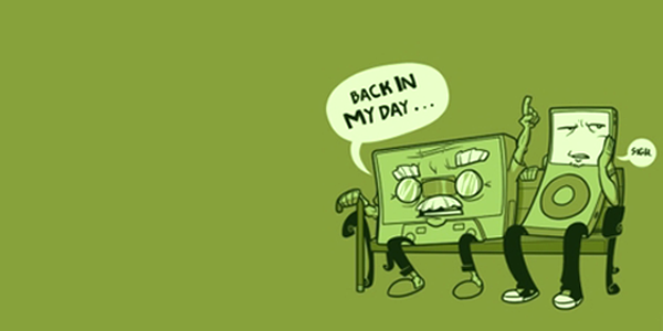 Confession: sometimes we miss our #ipod