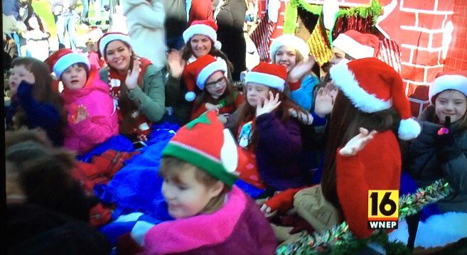 olfpridesquad's tweet photo. The Pride Squad had a blast at the Santa Parade! https://t.co/X0q4FpyRUR
