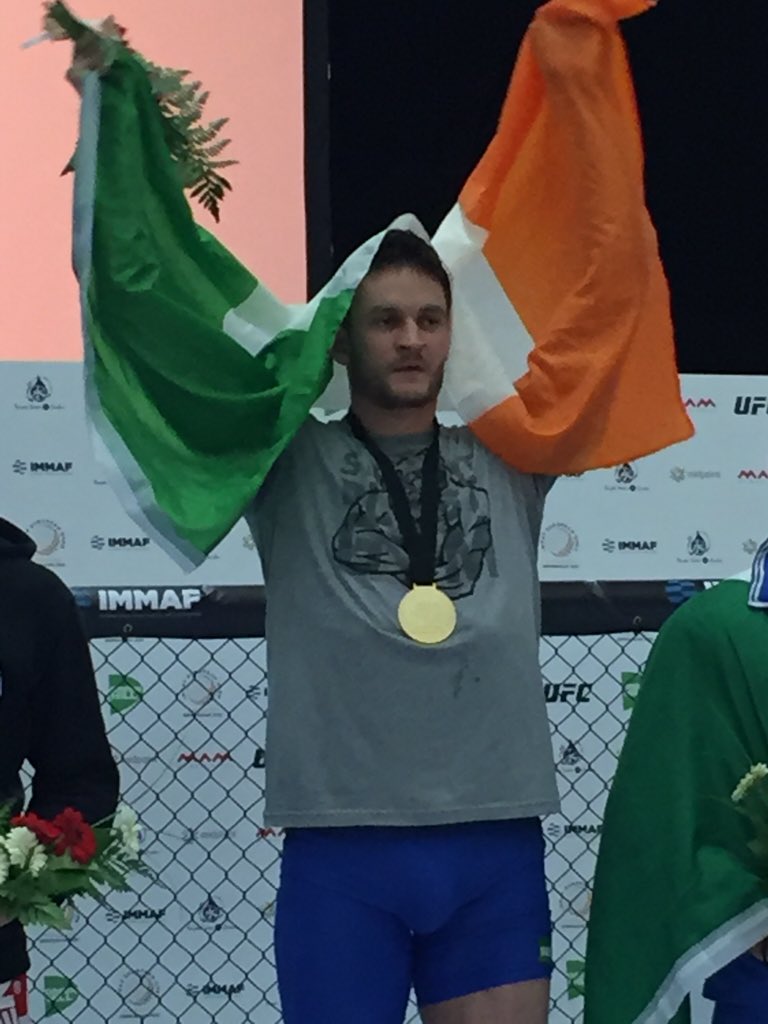 IMMAFed's tweet photo. #IMMAFFinals 205lb Medallists: Ben Forsyth (Gold) Balaze Kiss (Silver) Paolo Anastasi, Tencho Karaenev (Bronze) https://t.co/urOdeZrOdq